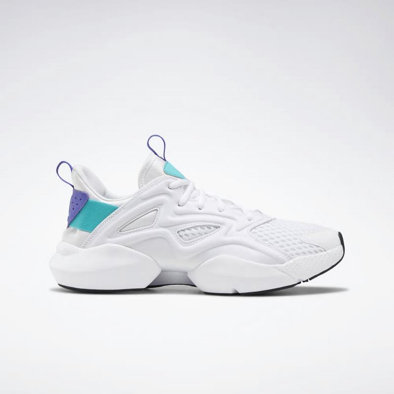 Reebok Sole Fury Adapt Bežecké Tenisky Panske - Biele/Tyrkysové/Nachový XY8520FV